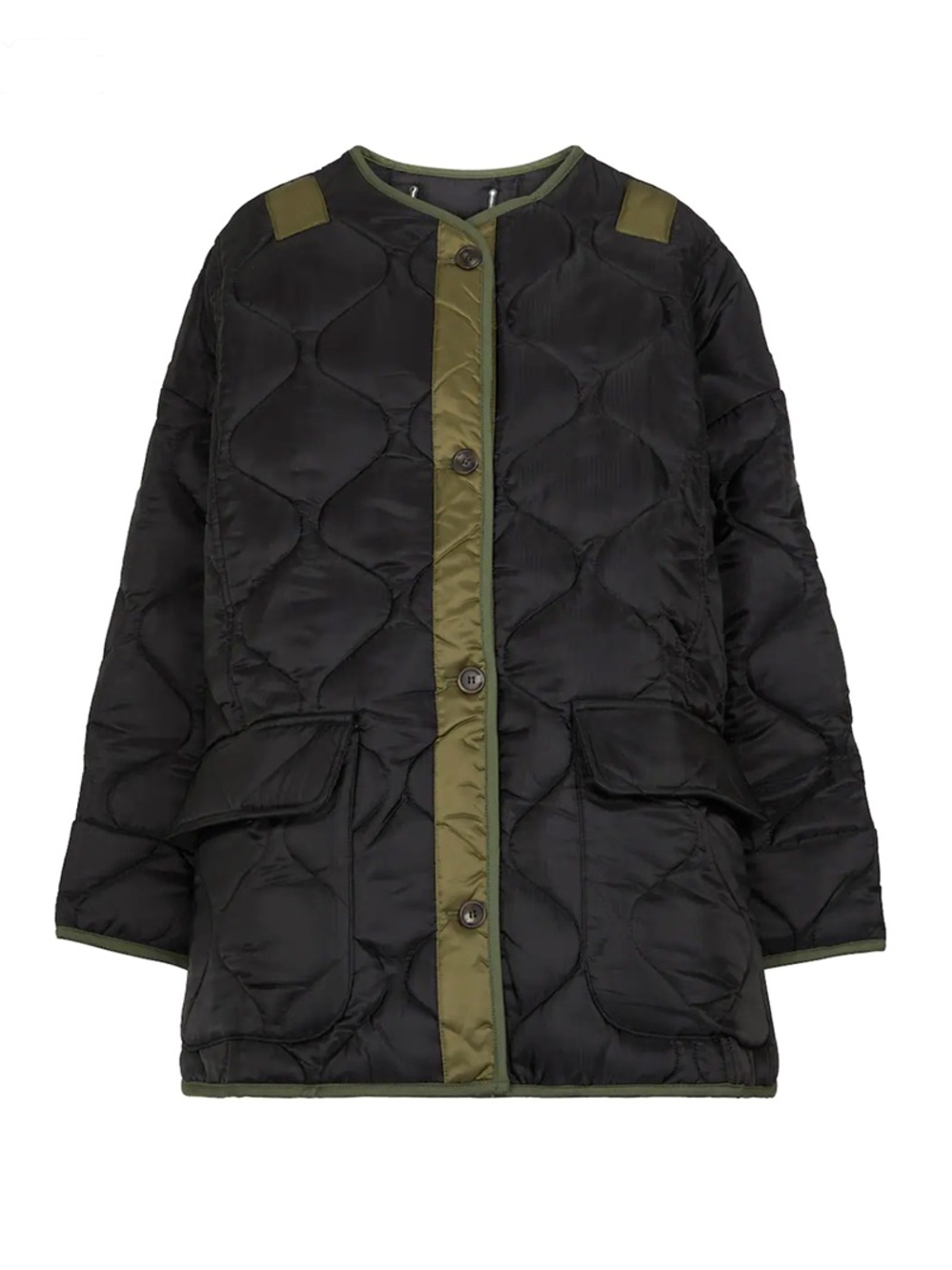 The Frankie Shop Teddy Quilted Jacket